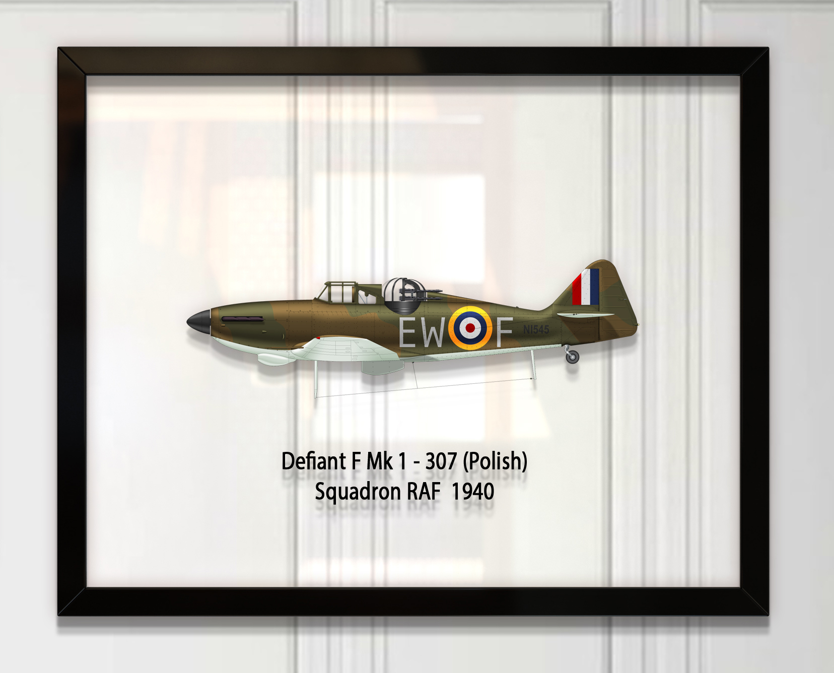 Принт на стекле Artel «Истребитель Boulton Paul Defiant Mk 1 307 Польская Эскадрилья 1940 год» 61 x 46см
Принт на стекле Artel «Истребитель Boulton Paul Defiant Mk 1 307 Польская Эскадрилья 1940 год» 61 x 46см