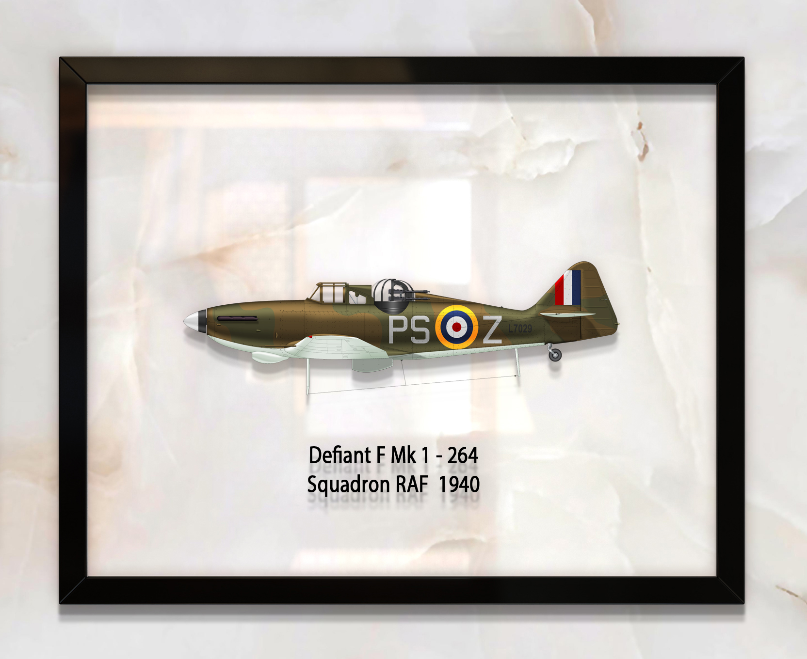 Принт на стекле Artel «Истребитель Boulton Paul Defiant Mk 1 264 Эскадрилья 1940 год» 36 x 28см
Принт на стекле Artel «Истребитель Boulton Paul Defiant Mk 1 264 Эскадрилья 1940 год» 36 x 28см