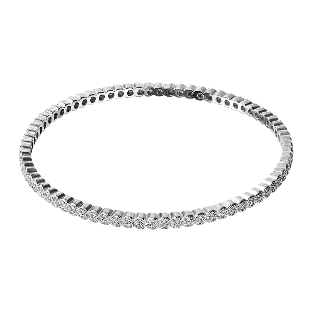 Серебряный браслет с фианитами 000133424 б/р размера
Серебряный браслет с фианитами 000133424 б/р размера