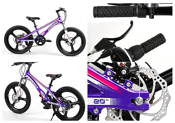 Детский спортивный велосипед 20’’ «Speedline» магниевая рама (фиолетовый) CORSO (MG-61038)
Детский спортивный велосипед 20’’ «Speedline» магниевая рама (фиолетовый) CORSO (MG-61038)