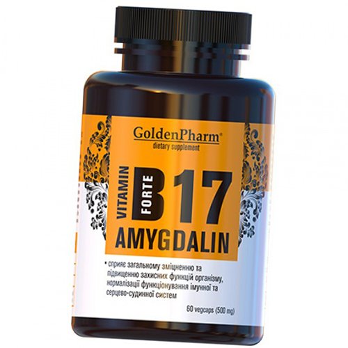 Витамин В17, Амигдалин, Vitamin B17 Amygdalin Forte, Golden Pharm 60гелкапс (36519007)
Витамин В17, Амигдалин, Vitamin B17 Amygdalin Forte, Golden Pharm 60гелкапс (36519007)