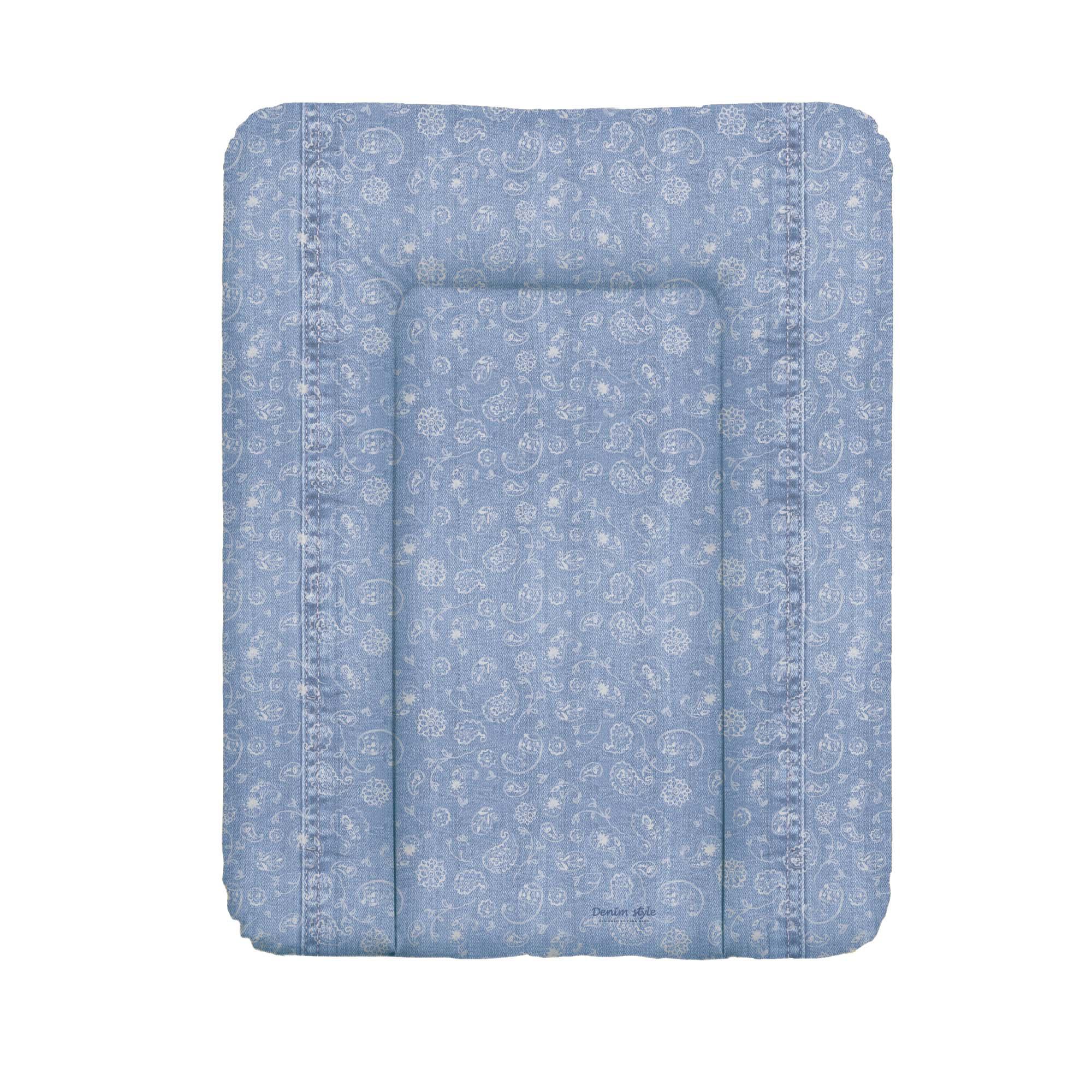 Детский пеленальный матрас на комод непромокаемый Ceba baby Denim Style Boho blue 50x70 см., голубой
Детский пеленальный матрас на комод непромокаемый Ceba baby Denim Style Boho blue 50x70 см., голубой