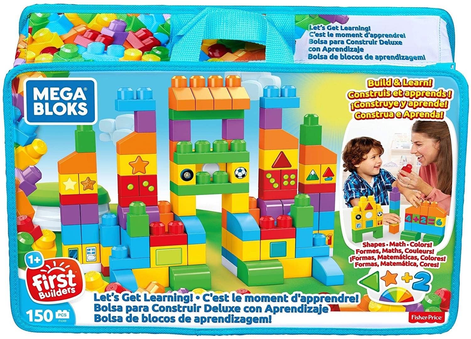 Конструктор Fisher-Price Mega Bloks First Builders Let's Get Learning! Мега Блокс 150 деталей (FVJ49)
Конструктор Fisher-Price Mega Bloks First Builders Let's Get Learning! Мега Блокс 150 деталей (FVJ49)