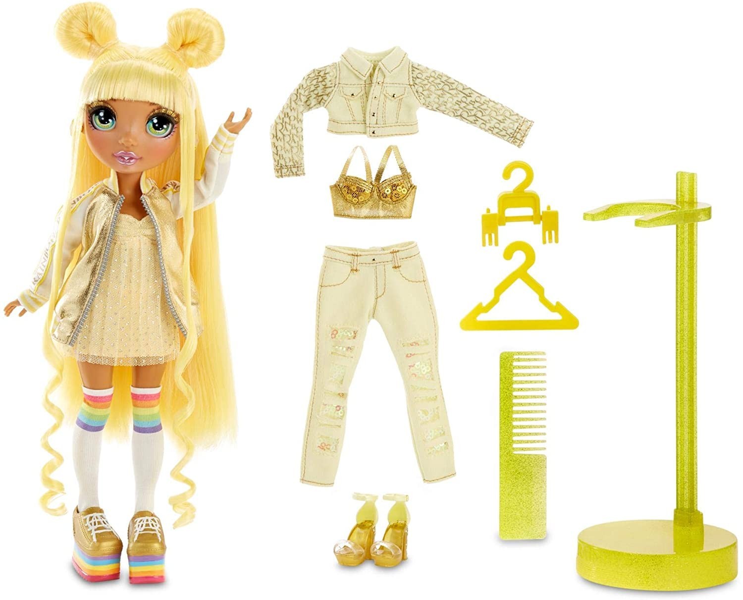 Игровой набор с шарнирной куклой Rainbow High Sunny Madison Солнечная Мэдисон Санни с аксессуарами (569626E7C)
Игровой набор с шарнирной куклой Rainbow High Sunny Madison Солнечная Мэдисон Санни с аксессуарами (569626E7C)