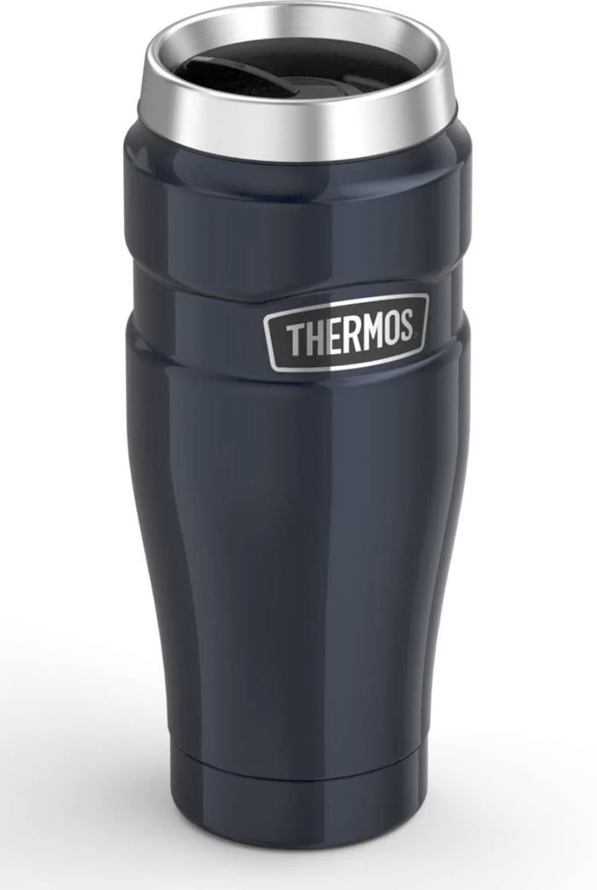 Термокружка, термос Thermos Stainless King Travel 16 oz Midnight Blue 473 мл Синяя
Термокружка, термос Thermos Stainless King Travel 16 oz Midnight Blue 473 мл Синяя