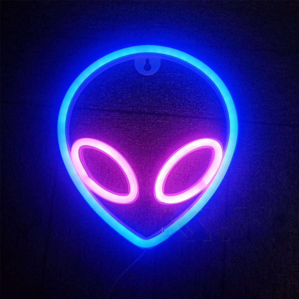Неоновый светильник LED Lights "Alien" Декоративная LED лампа "Пришелец" Синий + розовый
Неоновый светильник LED Lights "Alien" Декоративная LED лампа "Пришелец" Синий + розовый