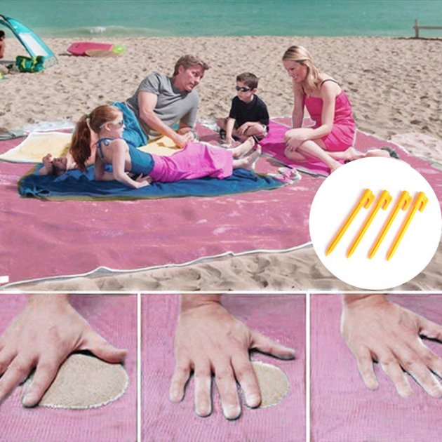 Пляжная подстилка антипесок коврик для пляжа и пикника Sand Free Mat 2x1.5м складной LDG-11
Пляжная подстилка антипесок коврик для пляжа и пикника Sand Free Mat 2x1.5м складной LDG-11