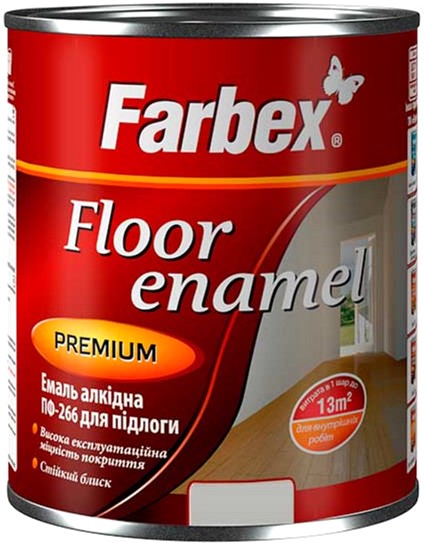 Эмаль алкидная для пола ПФ-266 Farbex 2.8 кг Золотисто-коричневая (4823083306779)
Эмаль алкидная для пола ПФ-266 Farbex 2.8 кг Золотисто-коричневая (4823083306779)