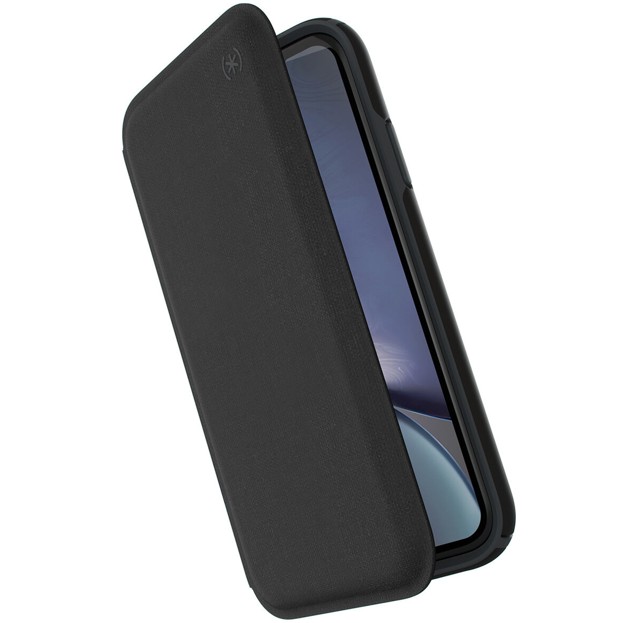 Противоударный чехол книжка Speck Presidio Folio Designed for Impact Apple Iphone Xr 6.1" Heathered Black/Black/Slate Grey
Противоударный чехол книжка Speck Presidio Folio Designed for Impact Apple Iphone Xr 6.1" Heathered Black/Black/Slate Grey