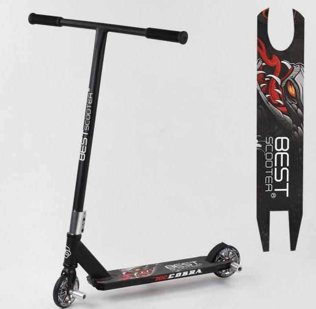 Трюковый детский самокат с HIC-системой CB-00387 (1) Best Scooter с ПУ колесами и алюминиевой рамой Белый с черным
Трюковый детский самокат с HIC-системой CB-00387 (1) Best Scooter с ПУ колесами и алюминиевой рамой Белый с черным
