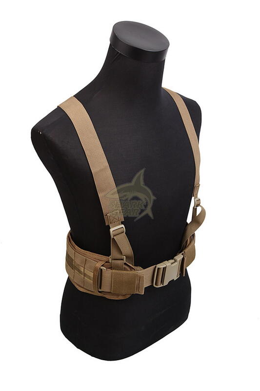 Тактический пояс молле с подтяжками Shark Gear Molle Cummerbund with Y-shape Suspender 30002002, 900D Large, AT FG ( Атакс ФГ)
Тактический пояс молле с подтяжками Shark Gear Molle Cummerbund with Y-shape Suspender 30002002, 900D Large, AT FG ( Атакс ФГ)