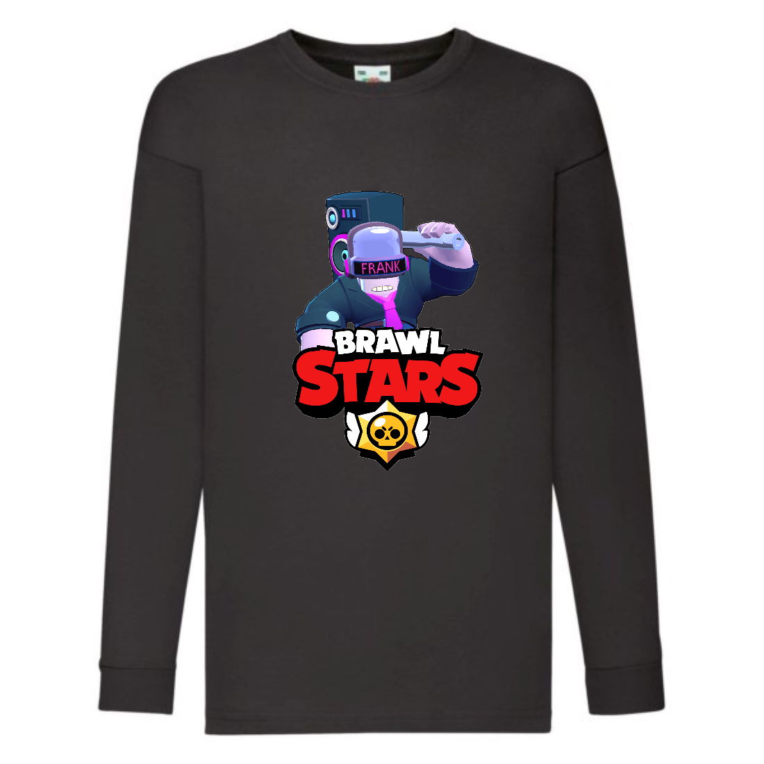 Лонгслив реглан Brawl Stars Frank Dj (Бравл Старс Фрэнк Диджей) черная (BRST blc) 140 см
Лонгслив реглан Brawl Stars Frank Dj (Бравл Старс Фрэнк Диджей) черная (BRST blc) 140 см
