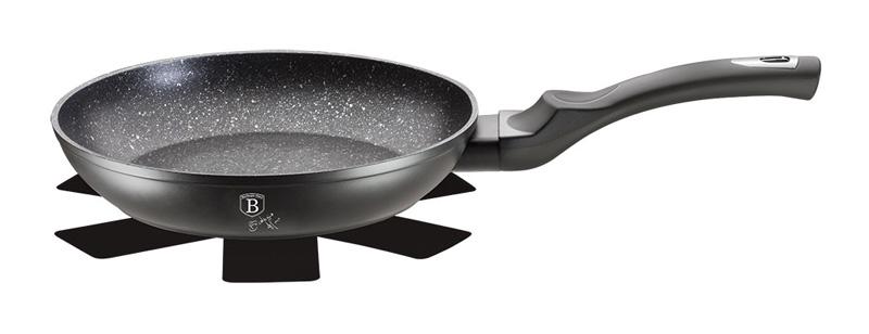 Сковорода алюминиевая Berlinger Haus Black Silver Ø20 см без крышки, с индукционным дном и мраморным антипригарным покрытием (BH-1843)
Сковорода алюминиевая Berlinger Haus Black Silver Ø20 см без крышки, с индукционным дном и мраморным антипригарным покрытием (BH-1843)