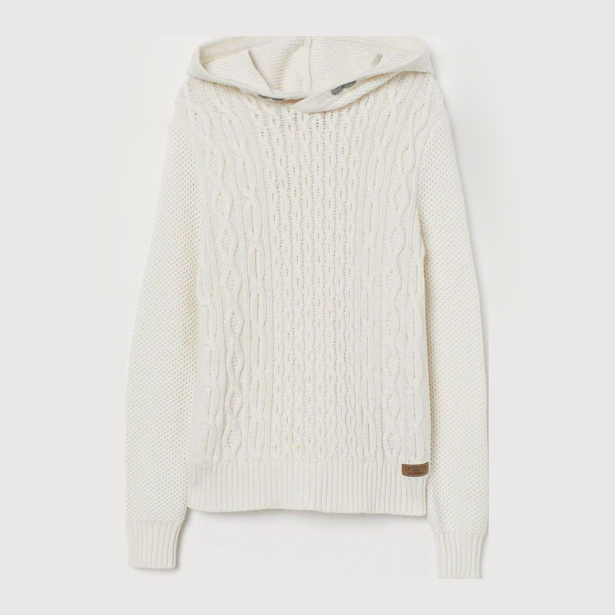 Худи H&M 762086 146-152 см Белое 
Худи H&M 762086 146-152 см Белое