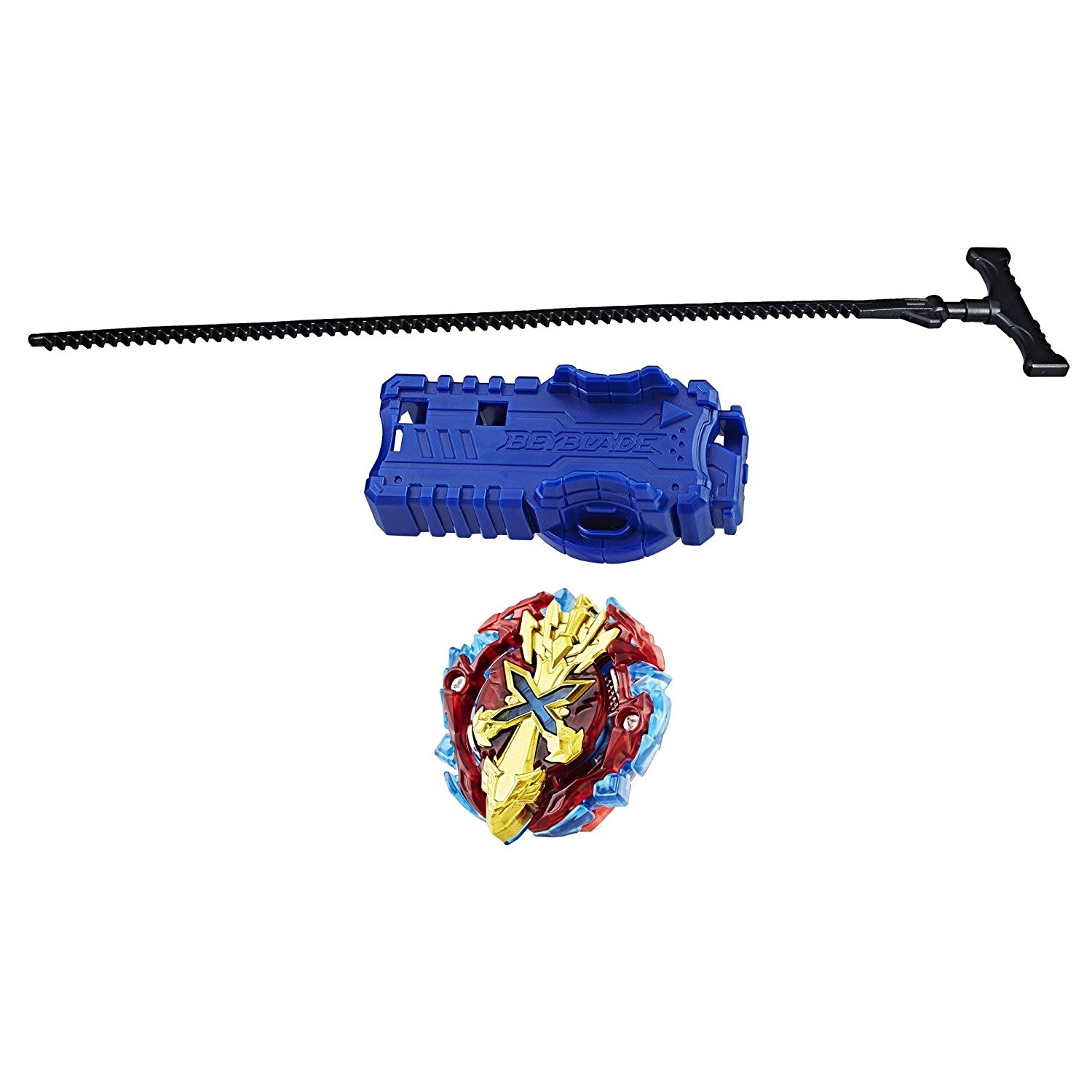 Игровой набор Бейблейд Экскалиус X2 с пусковым устройством Hasbro (Beyblade Burst Starter Pack Xcalius X2)
Игровой набор Бейблейд Экскалиус X2 с пусковым устройством Hasbro (Beyblade Burst Starter Pack Xcalius X2)