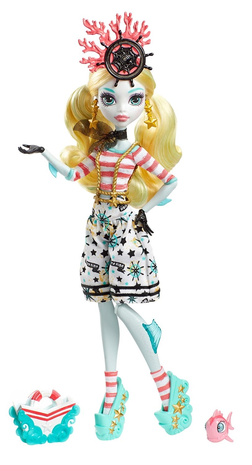 Кукла Монстер Хай Лагуна Блю Кораблекрушение (Monster High Shriekwrecked Nautical Ghouls Lagoona Blue)
Кукла Монстер Хай Лагуна Блю Кораблекрушение (Monster High Shriekwrecked Nautical Ghouls Lagoona Blue)