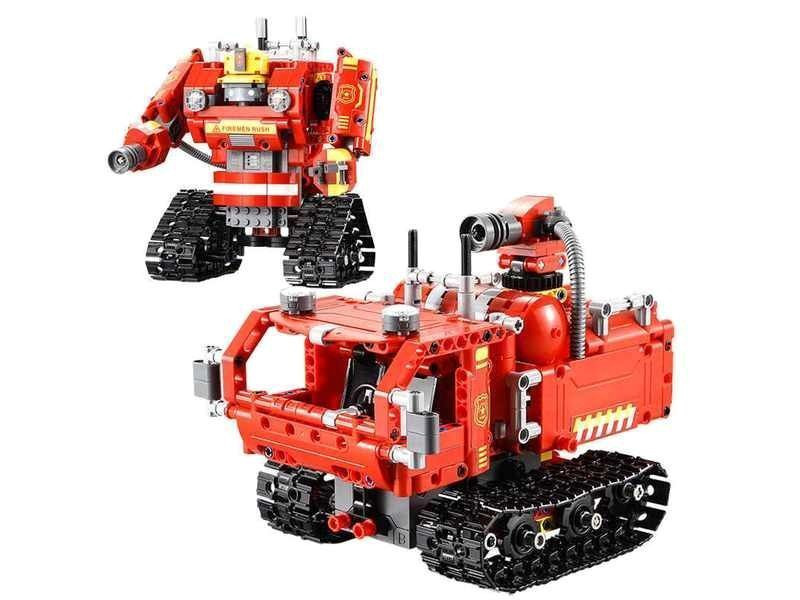 Конструктор 2в1 Пожарный робот-трансформер на радиоуправлении CaDa Technic C51048W
Конструктор 2в1 Пожарный робот-трансформер на радиоуправлении CaDa Technic C51048W