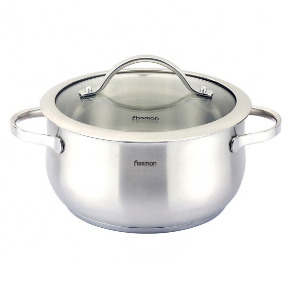 Каструля VALERY 16x8 см / 1.6 л зі скляною кришкою (нерж. cталь)
Каструля VALERY 16x8 см / 1.6 л зі скляною кришкою (нерж. cталь)