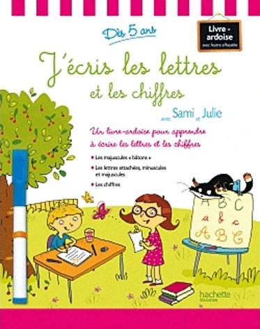 J'écris les lettres et les chiffres avec Sami et Julie (+ stylo + éponge) - Collectif - 9782011602138
J'écris les lettres et les chiffres avec Sami et Julie (+ stylo + éponge) - Collectif - 9782011602138