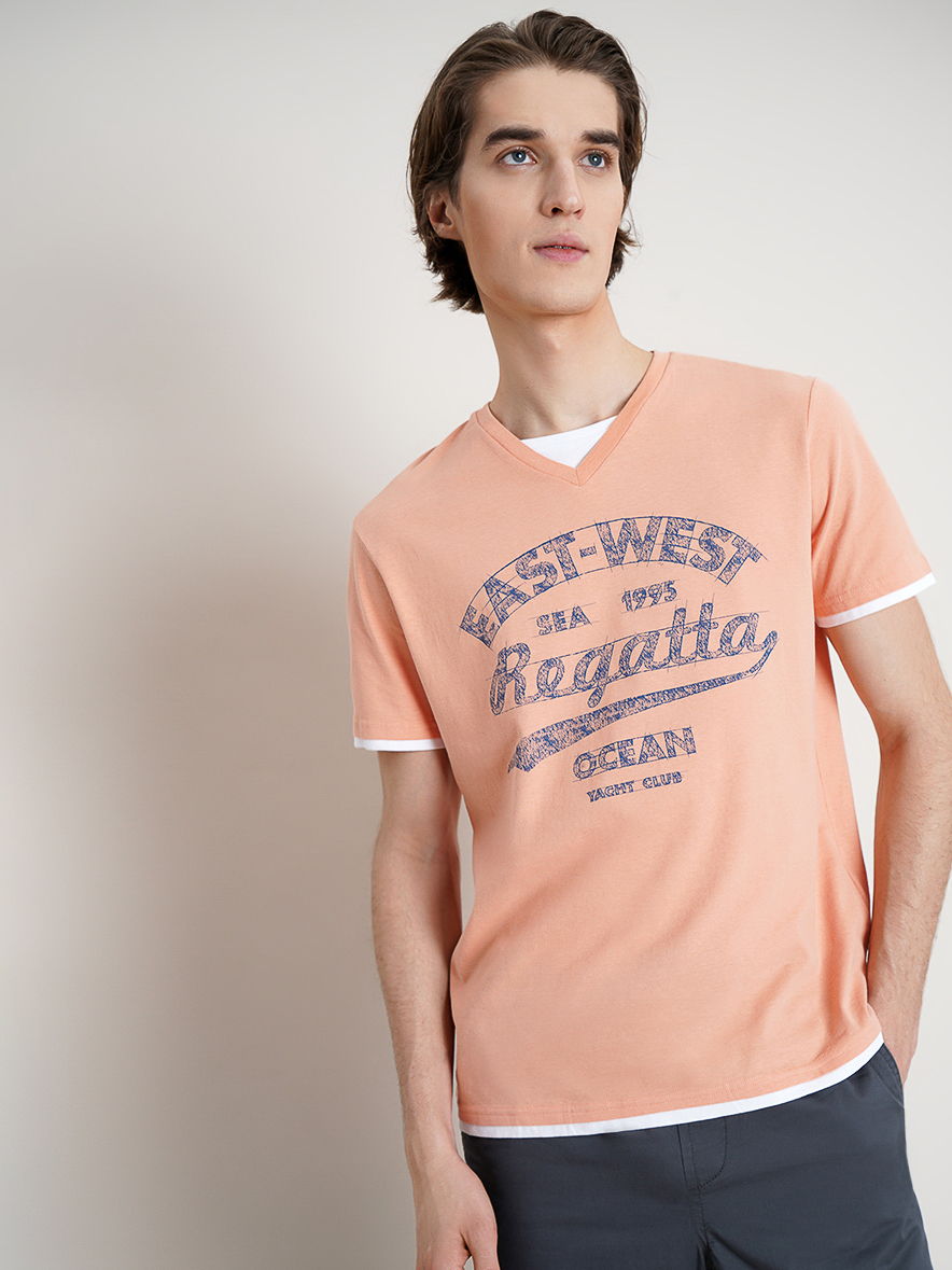 Футболка O'STIN Casual SKZKNK0MKC Персиковая, Футболка O'STIN Casual SKZKNK0MKC S Персиковая
Футболка O'STIN Casual SKZKNK0MKC Персиковая, Футболка O'STIN Casual SKZKNK0MKC S Персиковая