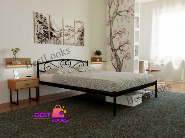 Кровать металлическая полуторная 120х200 Метакам Милана-1 Черный матовый
Кровать металлическая полуторная 120х200 Метакам Милана-1 Черный матовый