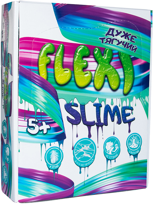 Упаковка тягучих слаймов Strateg Flexi slime 12 шт х 125 г (71833) (4820220562739)
Упаковка тягучих слаймов Strateg Flexi slime 12 шт х 125 г (71833) (4820220562739)