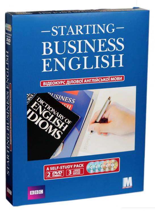 Starting Business English. Відеокурс ділової англійської мови (+ 2 DVD, 3 CD-ROM) (307358)
Starting Business English. Відеокурс ділової англійської мови (+ 2 DVD, 3 CD-ROM) (307358)