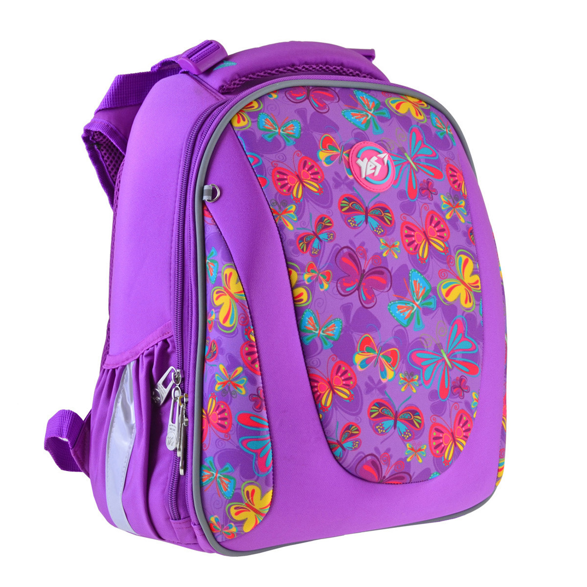 Рюкзак школьный каркасный для девочки YES H-28 "Butterfly dance" 20,5 л 37x30x19 см Сиреневый
Рюкзак школьный каркасный для девочки YES H-28 "Butterfly dance" 20,5 л 37x30x19 см Сиреневый