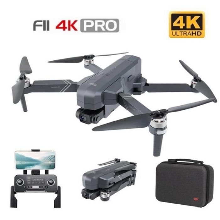 Квадрокоптер SJRC F11 4K Pro, 1,5км, GPS, 2-х ос.стаб. FPV камери, 26 хв. + кейс
Квадрокоптер SJRC F11 4K Pro, 1,5км, GPS, 2-х ос.стаб. FPV камери, 26 хв. + кейс