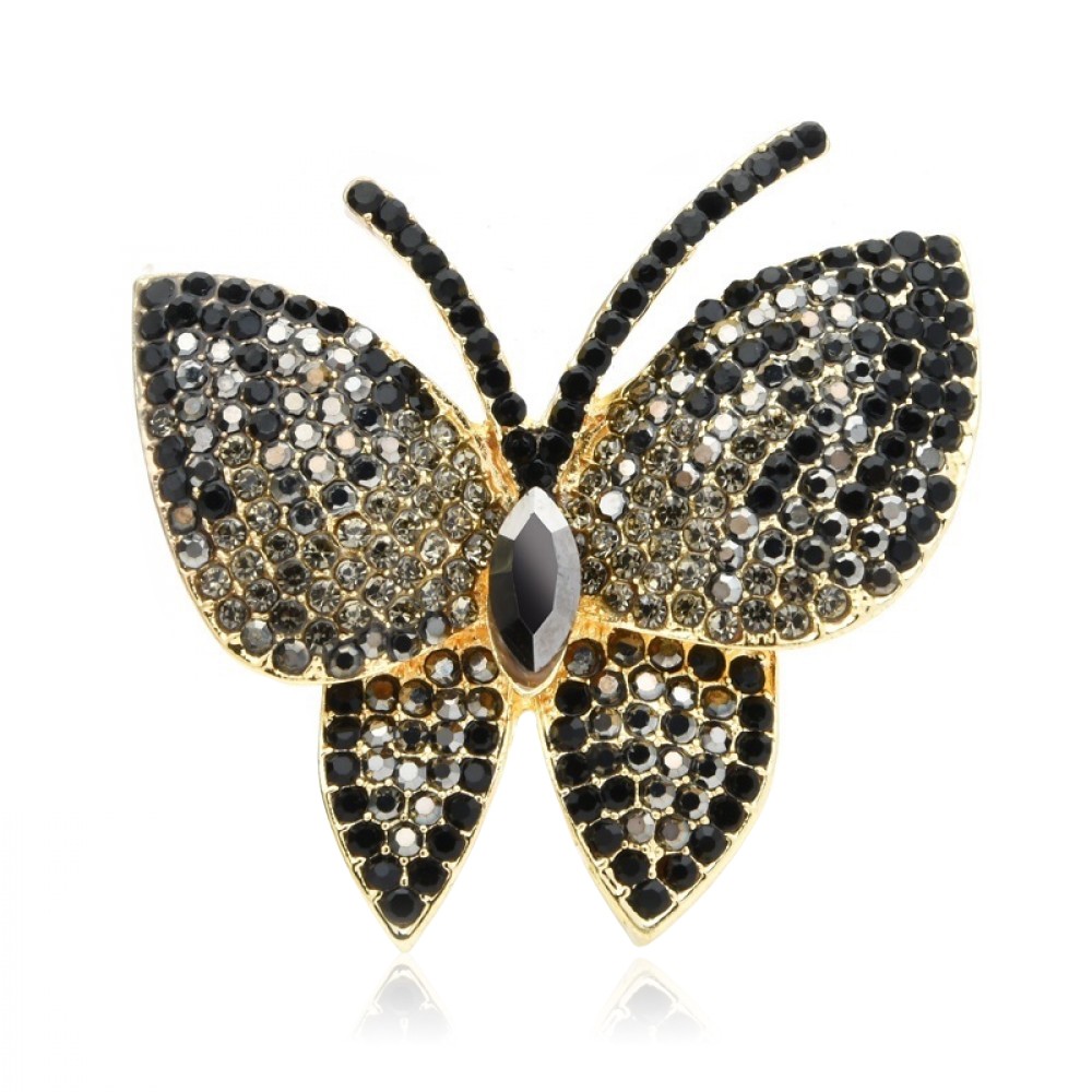 Брошь-кулон женская BROCHE бижутерия с кристаллами Насекомые Бабочка чёрная BRBF111247
Брошь-кулон женская BROCHE бижутерия с кристаллами Насекомые Бабочка чёрная BRBF111247