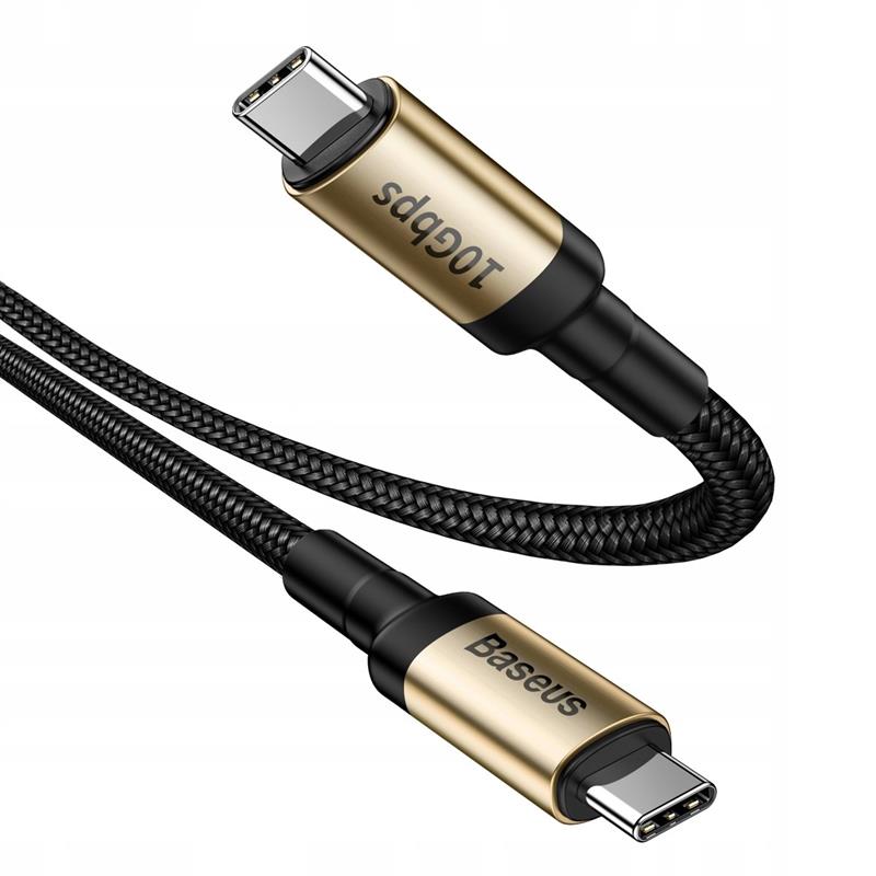 Кабель Baseus Cafule USB Type-C-USB Type-C, PD, 5A, 20V, 100W, 1м Black/Gold (CATKLF-SV1)
Кабель Baseus Cafule USB Type-C-USB Type-C, PD, 5A, 20V, 100W, 1м Black/Gold (CATKLF-SV1)