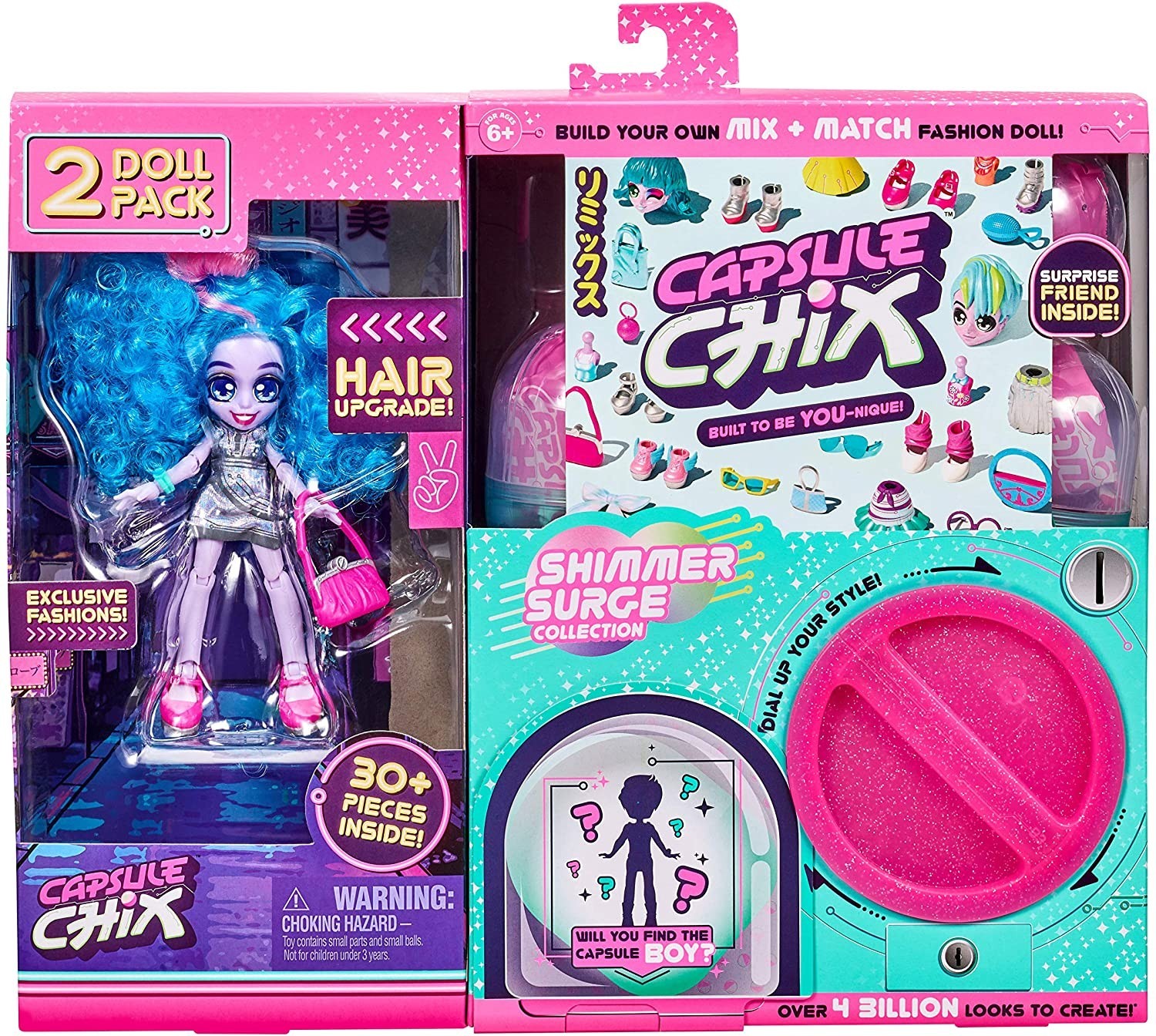 Игровой набор из 2 кукол Капсул Чикс Мерцающий всплеск Capsule Chix Shimmer Surge голубые волосы
Игровой набор из 2 кукол Капсул Чикс Мерцающий всплеск Capsule Chix Shimmer Surge голубые волосы