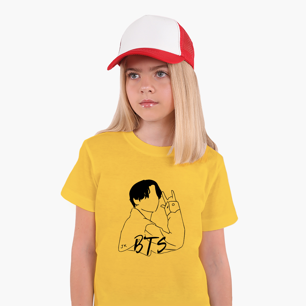 Детская футболка для девочек Чон Джонгук БТС (Jungkook BTS) (25186-3277-16) 134-140 см Хлопок Желтый
Детская футболка для девочек Чон Джонгук БТС (Jungkook BTS) (25186-3277-16) 134-140 см Хлопок Желтый
