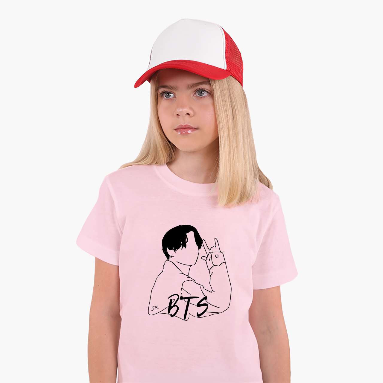Детская футболка для девочек Чон Джонгук БТС (Jungkook BTS) (25186-3277-30) 158-164 см Хлопок Розовый
Детская футболка для девочек Чон Джонгук БТС (Jungkook BTS) (25186-3277-30) 158-164 см Хлопок Розовый