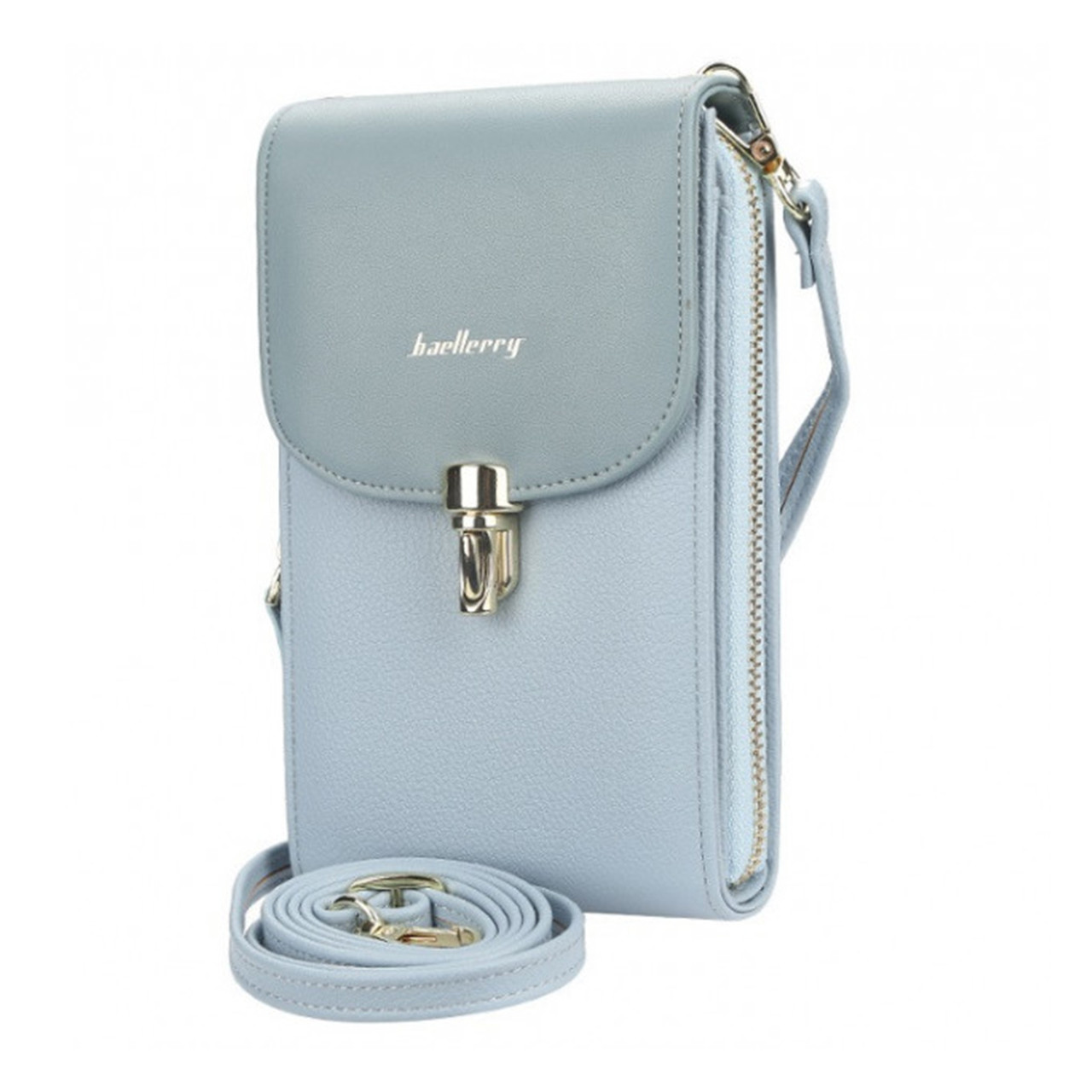 Женский кошелек-сумка Baellerry N8593 Blue вертикальная на плечо для денег банковских карт телефона (F_4191-11988)
Женский кошелек-сумка Baellerry N8593 Blue вертикальная на плечо для денег банковских карт телефона (F_4191-11988)