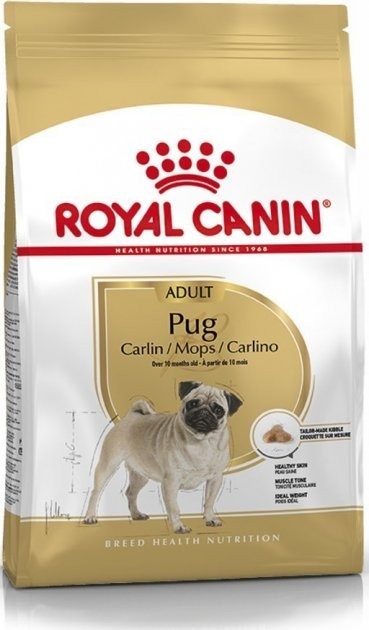 Сухой корм Royal Canin Pug Adult для взрослых собак старше 10 месяцев 3 кг (3182550799775)
Сухой корм Royal Canin Pug Adult для взрослых собак старше 10 месяцев 3 кг (3182550799775)