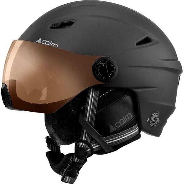 Горнолыжный шлем с визором и механизмом регулировки Cairn Electron Visor Photochromic 59-60 Черный (0605880-02-59-60)
Горнолыжный шлем с визором и механизмом регулировки Cairn Electron Visor Photochromic 59-60 Черный (0605880-02-59-60)