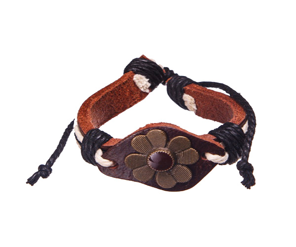 Браслет YCB-066.4 кожанный 
Браслет YCB-066.4 кожанный