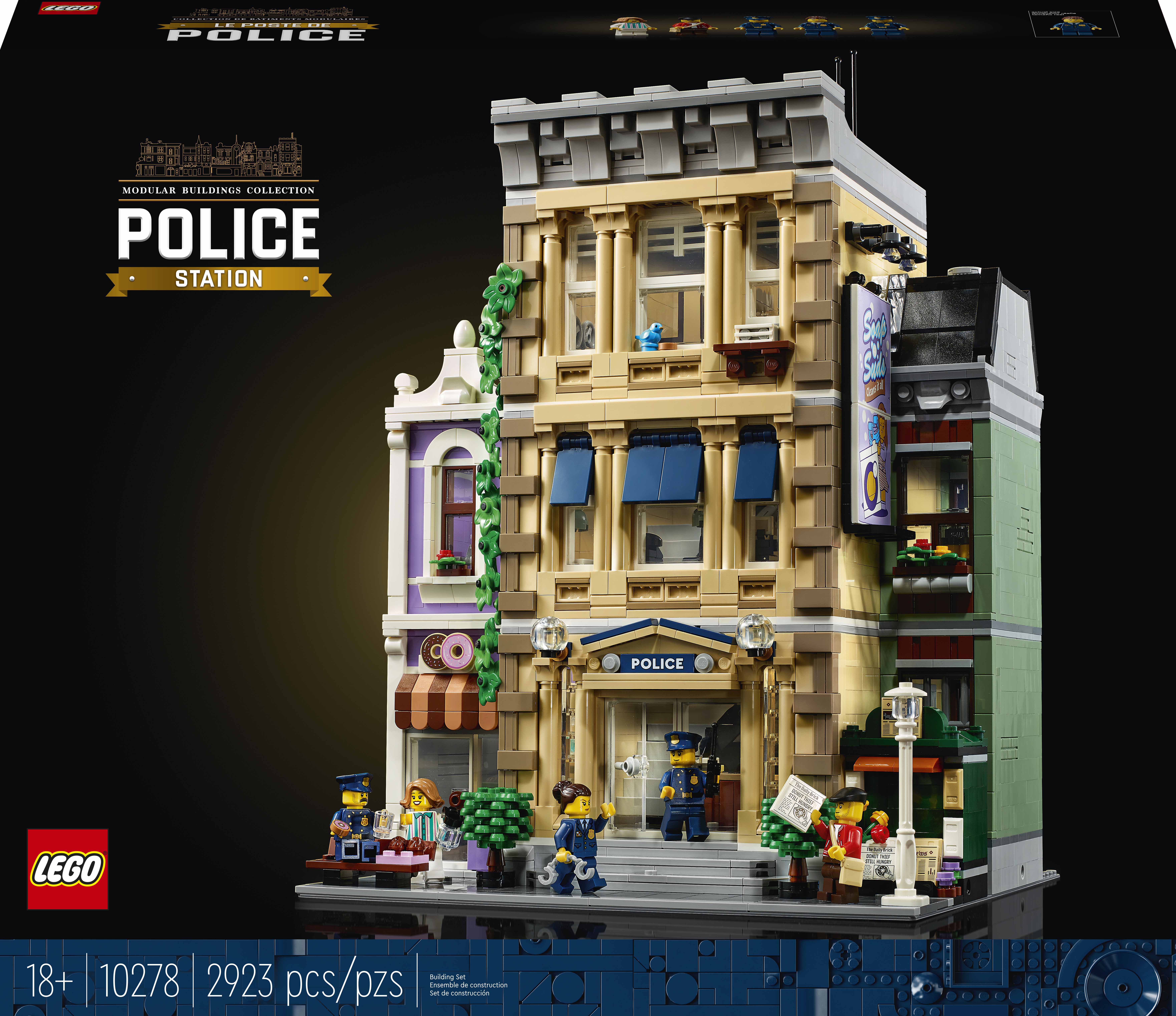Конструктор LEGO Creator Expert Полицейский участок 2923 деталей (10278) (5702016913729)
Конструктор LEGO Creator Expert Полицейский участок 2923 деталей (10278) (5702016913729)
