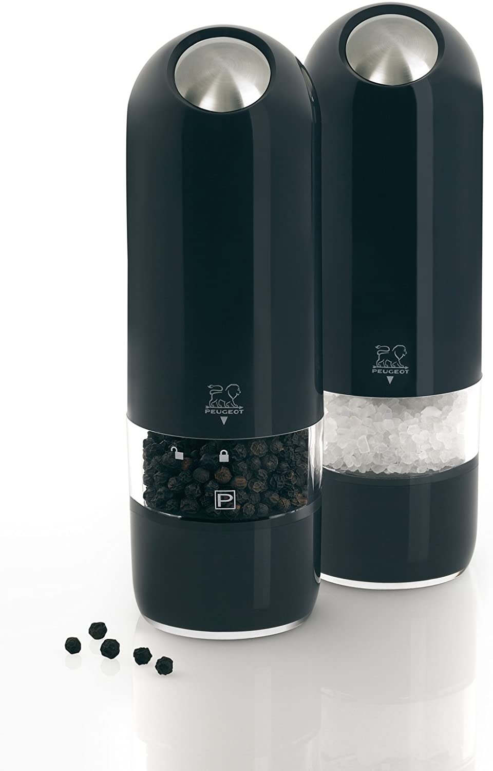 Набор мельниц электрических для соли и перца 17 см Peugeot 2/28503 Alaska 
Набор мельниц электрических для соли и перца 17 см Peugeot 2/28503 Alaska