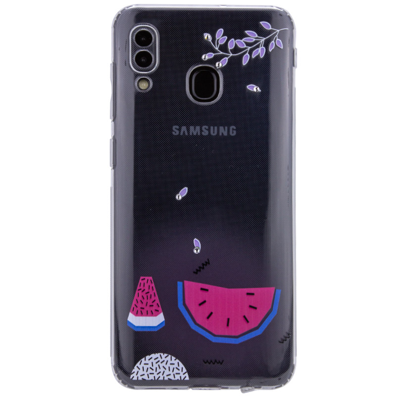 TPU чехол Epik Luxure Diamond full protective для Samsung Galaxy A20 / A30 Голубой / Арбуз
TPU чехол Epik Luxure Diamond full protective для Samsung Galaxy A20 / A30 Голубой / Арбуз