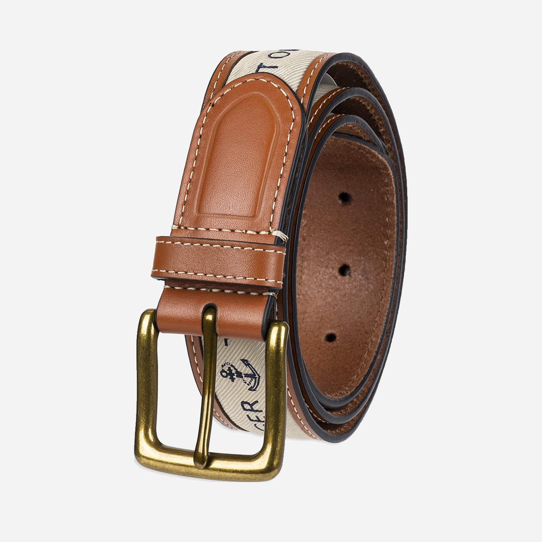 Ремень двусторонний мужской кожаный Tommy Hilfiger 360715710 36 (109 см) Коричневый/Белый
Ремень двусторонний мужской кожаный Tommy Hilfiger 360715710 36 (109 см) Коричневый/Белый