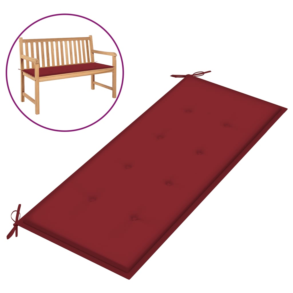 Подушка для садової лавки Shumee червоний колір 120x50x4 см тканина 314080
Подушка для садової лавки Shumee червоний колір 120x50x4 см тканина 314080