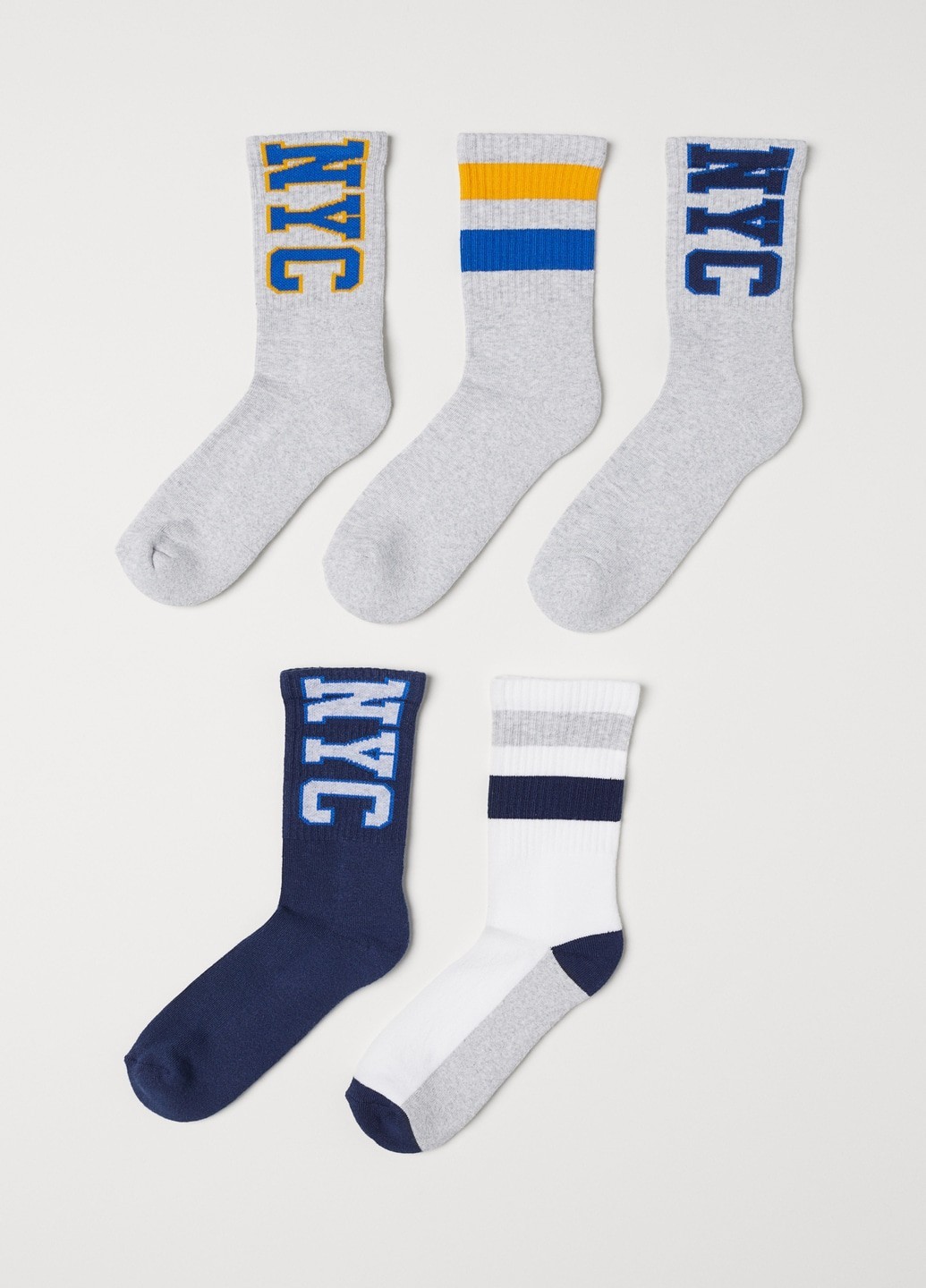 Носки (5 пар) H&M спортивные - синие/серые 2-0036, Носки (5 пар) H&M спортивные 22-24 синие/серые 2-0036
Носки (5 пар) H&M спортивные - синие/серые 2-0036, Носки (5 пар) H&M спортивные 22-24 синие/серые 2-0036