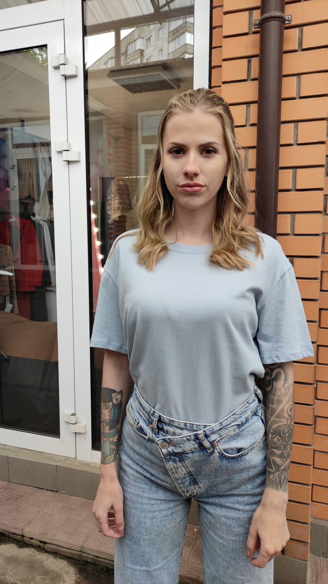 Футболка B.Y.Jstudio 18009 блакитна, Футболка B.Y.Jstudio 18009 one size блакитна
Футболка B.Y.Jstudio 18009 блакитна, Футболка B.Y.Jstudio 18009 one size блакитна
