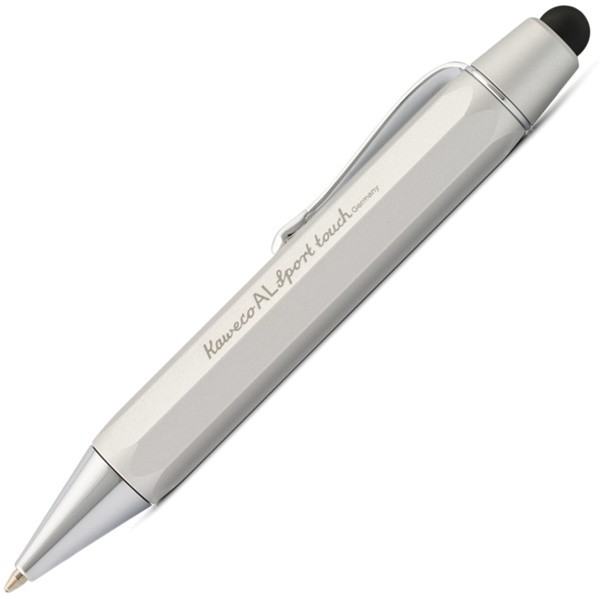 Кулькова ручка зі стилусом Kaweco Al Sport Touch Pen срібляста алюміній
Кулькова ручка зі стилусом Kaweco Al Sport Touch Pen срібляста алюміній
