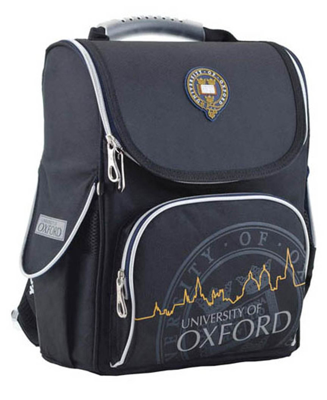 Рюкзак школьный каркасный для мальчика YES H-11 "Oxford black" 34х26х14 см Черный
Рюкзак школьный каркасный для мальчика YES H-11 "Oxford black" 34х26х14 см Черный