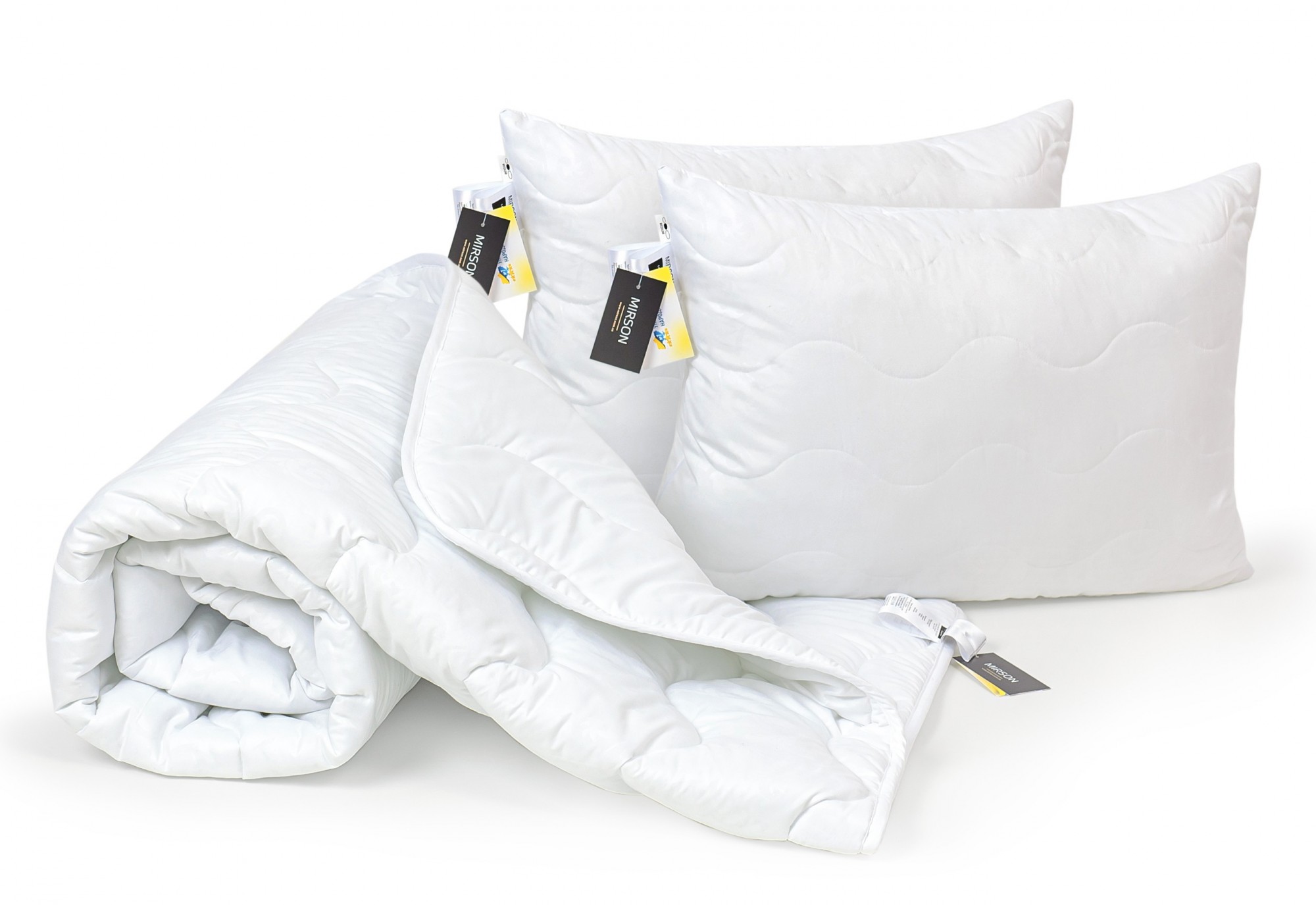 Набор хлопковый MirSon Всесезонный №1708 200x220 см Eco Light White Одеяло + подушки 50*70 средние
Набор хлопковый MirSon Всесезонный №1708 200x220 см Eco Light White Одеяло + подушки 50*70 средние