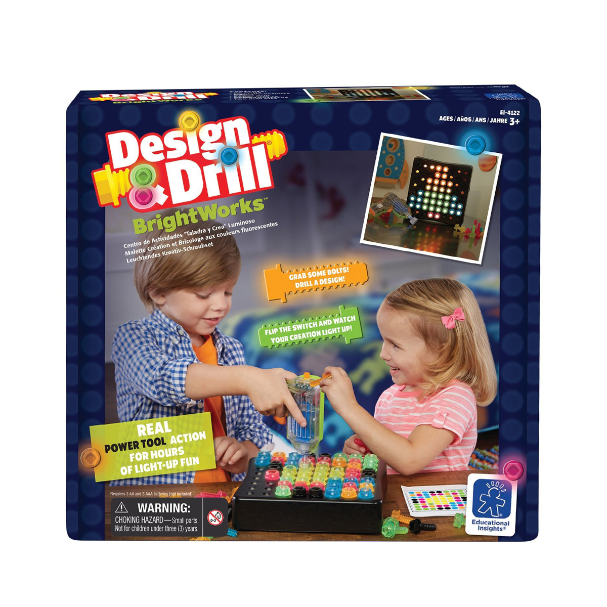 Обучающий игровой набор EDUCATIONAL INSIGHTS - КРУТИ И СВЕТИ EI-4122 
Обучающий игровой набор EDUCATIONAL INSIGHTS - КРУТИ И СВЕТИ EI-4122