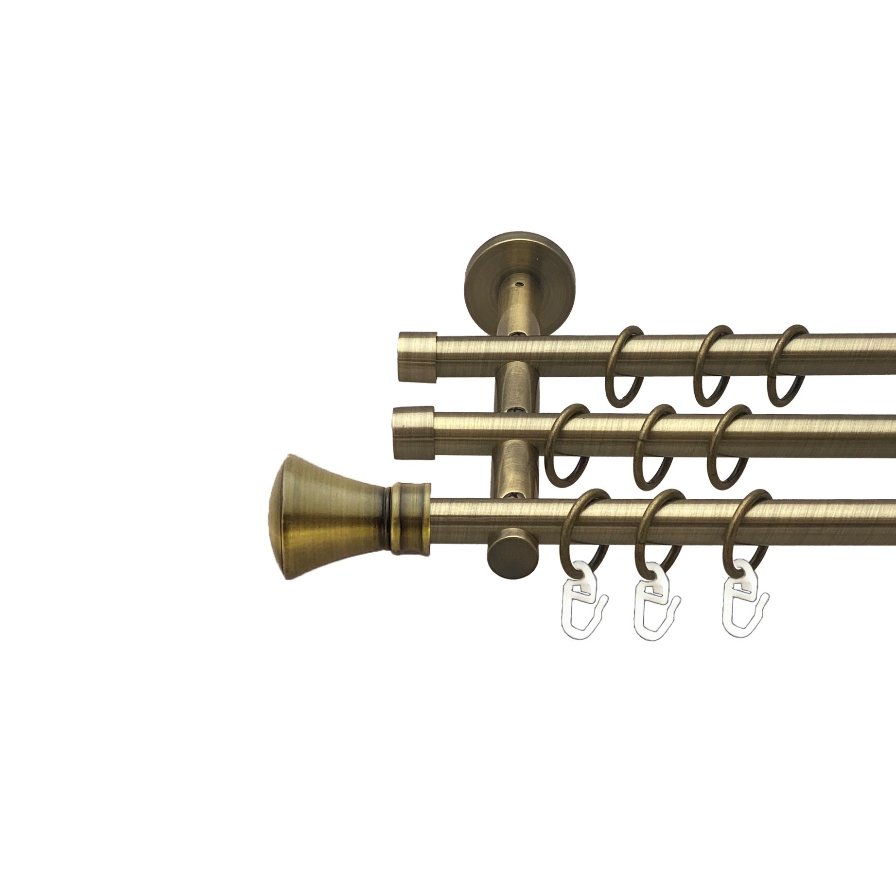 Карниз Orvit Люксор металевий трирядний циліндр (20 см) гладка труба кільце металеве Антик 16\16\16 мм 160 см (00-00015761)
Карниз Orvit Люксор металевий трирядний циліндр (20 см) гладка труба кільце металеве Антик 16\16\16 мм 160 см (00-00015761)